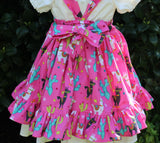 Toddler Girls Dresses - llama Dress - Girls Jumper Dress