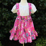 Toddler Girls Dresses - llama Dress - Girls Jumper Dress